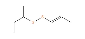 (E)-1-Propenyl sec-butyl disulfide